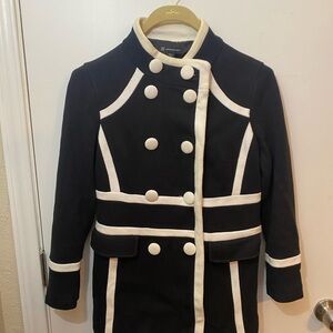 INC International Concepts Black and Cream Jacket